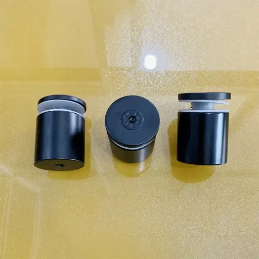 Ốc bắt kính TLC002-040 Inox 304 đặc Ø38 dài 4cm màu đen 